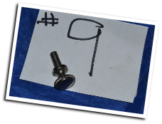 THUMB SCREW FOR NEW IDEAL LONG SHUTTLE SEWING MACHINE
