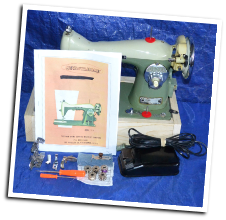 NEW HOME MODEL170 STRAIGHT STITCH SEWING MACHINE SERVICED