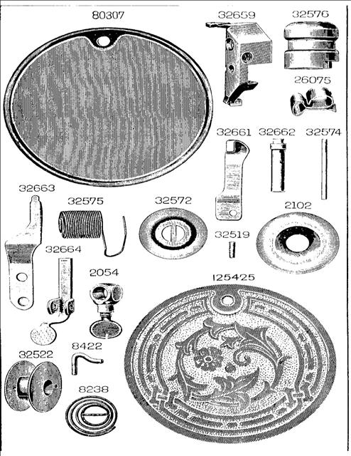 SINGER 66 SEWING MACHINE PARTS AND HARD TO FIND ATTACHMENTS