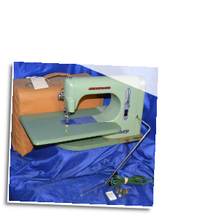 FRIDOR 500 DE LUXE SEWING MACHINE GREEN FRIDOR 500 DE LUXE SEWING MACHINE GREEN