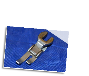 PRESSER FOOT WHITE ROTARY PRESSER FOOT WHITE ROTARY