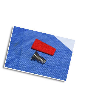 SPRING W/RED FELT FOR BOBBIN WINDER EJECTION SINGER 66 & 99 SIMILAR SEWING MACHINES SPRING W/RED FELT FOR BOBBIN WINDER EJECTION SINGER 66 & 99 SIMILAR SEWING MACHINES