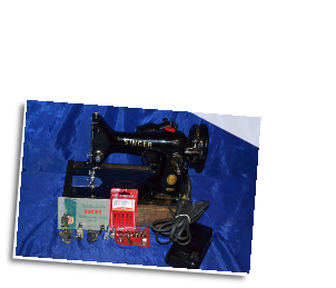 SINGER 99-31 SEWING MACHINE HAS REVERSE SERVICED FOR SALE