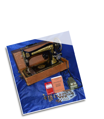 FRANKLIN TUMBLE BUG LONG SHUTTLE SEWING MACHINE FRANKLIN TUMBLE BUG LONG SHUTTLE SEWING MACHINE