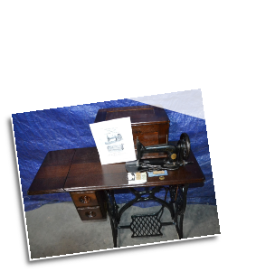SINGER 12K TREADLE SERVICED NICE SINGER 12K TREADLE SERVICED NICE