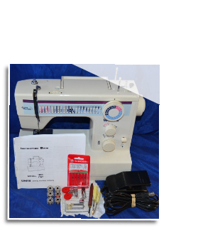 WHITE MODEL 1899 JEANS MACHINE SEWING MACHINE SERVICED FOR SALE