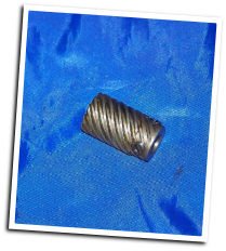 193529 WORM GEAR FOR POTTED MOTOR SINGER 15-91 SEWING MACHINE