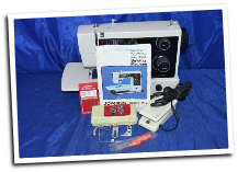JCPENNEY 6915 STRETCH STITCH ZIGZAG SEWING MACHINE SERVICED AND FOR SALE