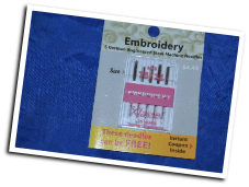 NEEDLES EMBROIDERY SIZE 75/11