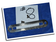 STITCH LENGTH COVER PLATE W/MOUNTING SCREWS FOR NEW IDEAL LONG SHUTTLE SEWING MACHINES PARTS